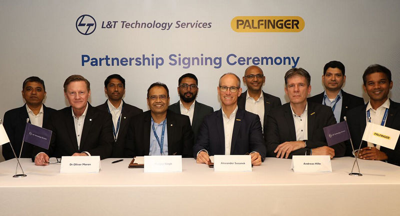 PALFINGER and LTTS Launch Strategic Partnership in  India to Expand Global Engineering Capacity